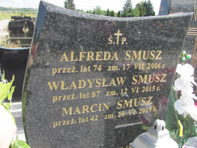 Marcin Smusz Proszowice - Grobonet - Wyszukiwarka osób pochowanych