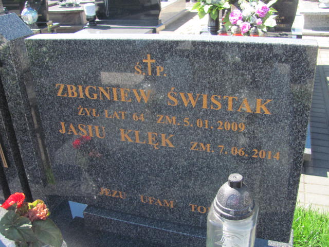 Zbigniew Świstak 1944 Proszowice - Grobonet - Wyszukiwarka osób pochowanych