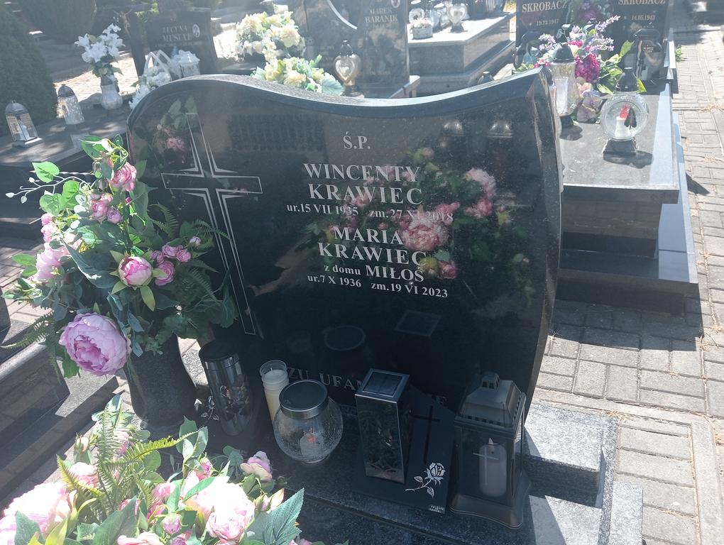 Grób Wincenty Krawiec