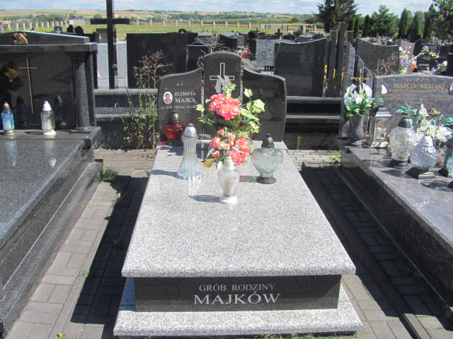 Grób Elżbieta Majka 