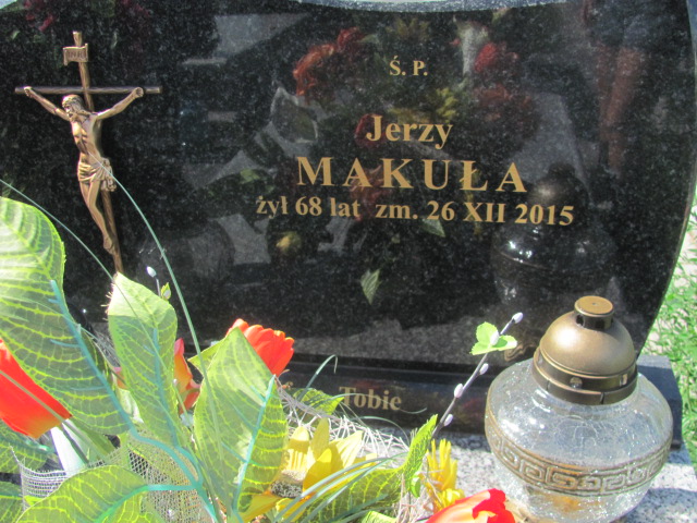 Jerzy Makuła  Proszowice - Grobonet - Wyszukiwarka osób pochowanych