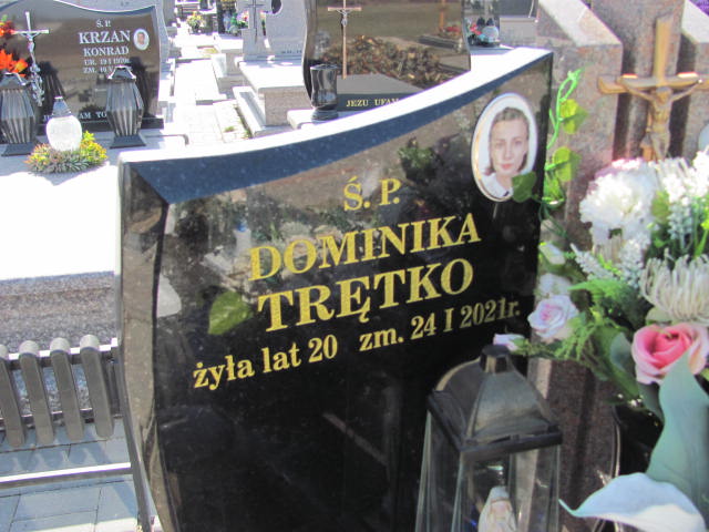 Dominika Trętko 2000 Proszowice - Grobonet - Wyszukiwarka osób pochowanych