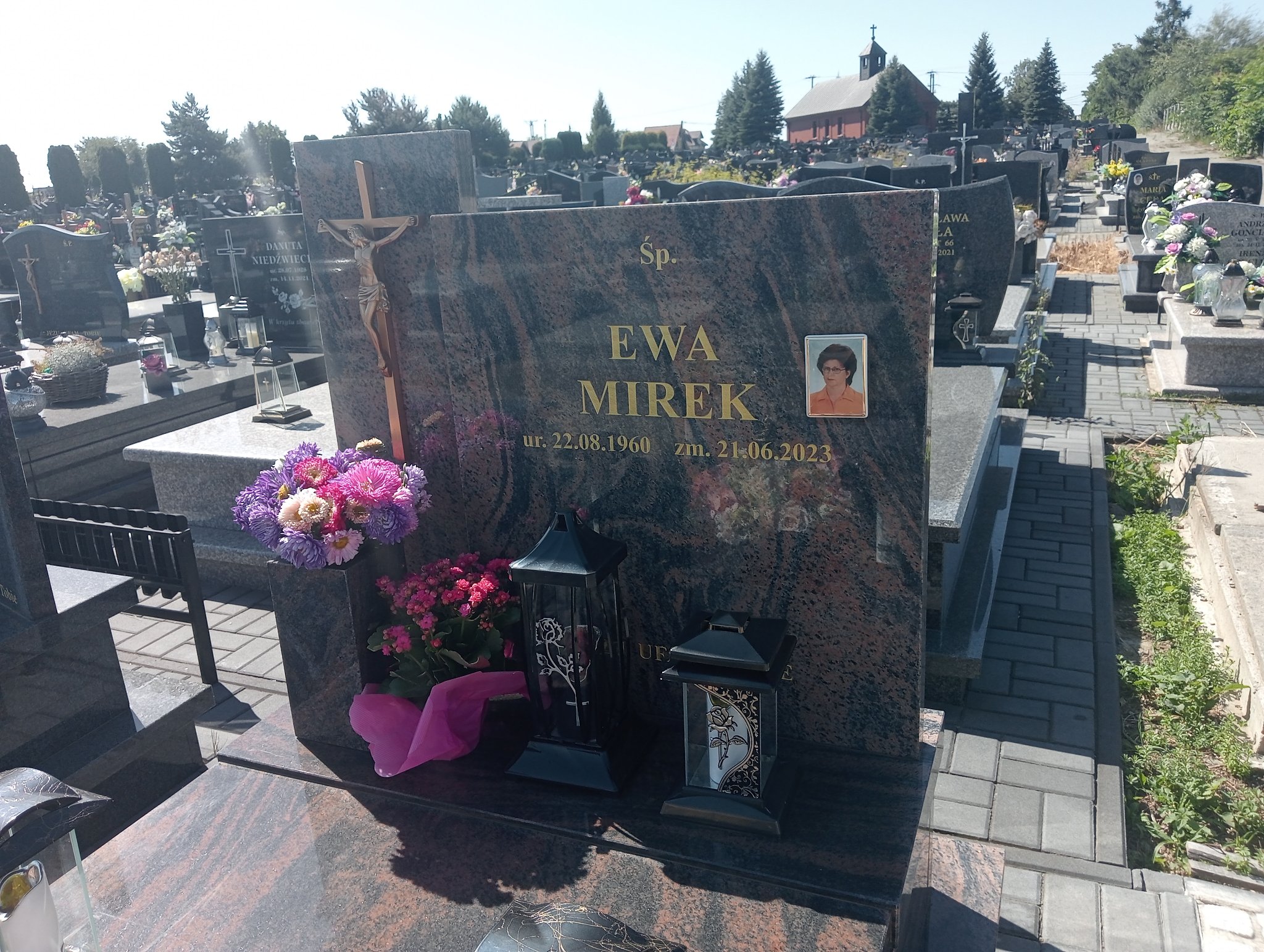 Ewa Mirek 1960 Proszowice - Grobonet - Wyszukiwarka osób pochowanych