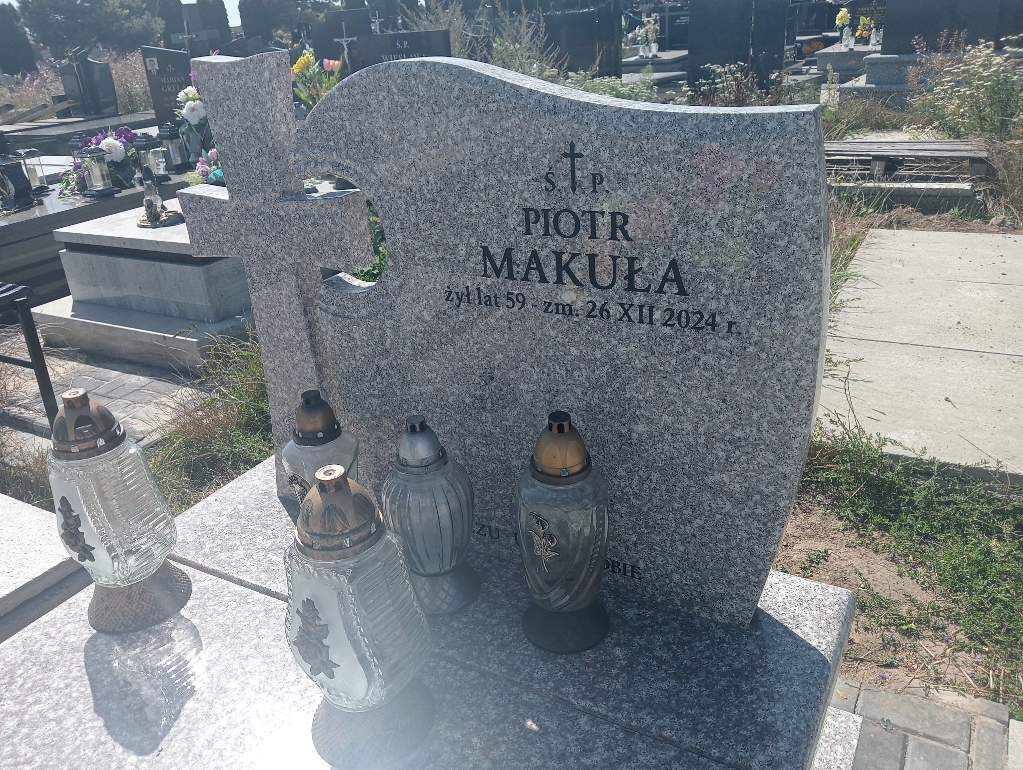 Piotr Makuła 1965 Proszowice - Grobonet - Wyszukiwarka osób pochowanych