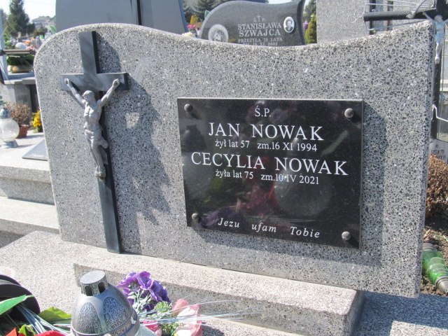 Cecylia Nowak 1945 Proszowice - Grobonet - Wyszukiwarka osób pochowanych