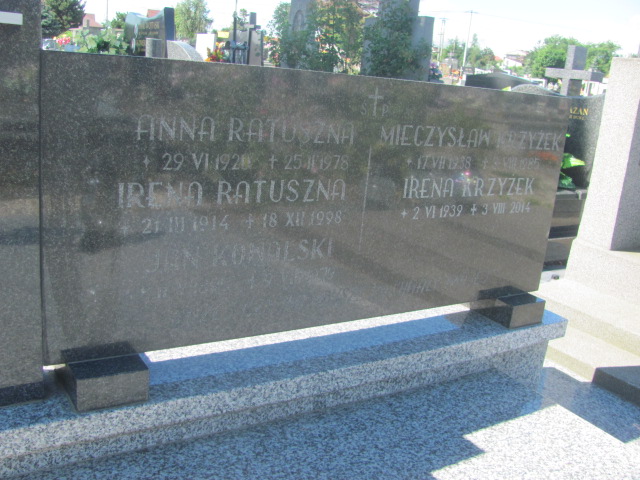 Anna Ratuszna 1920 Proszowice - Grobonet - Wyszukiwarka osób pochowanych