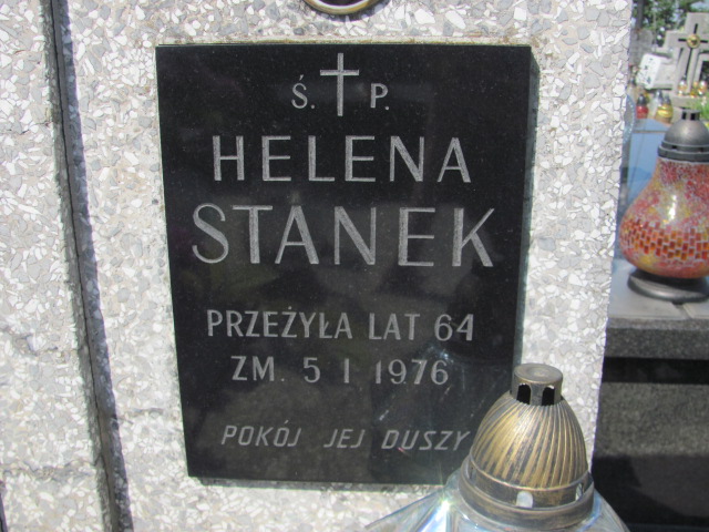 Helena Stanek Proszowice - Grobonet - Wyszukiwarka osób pochowanych