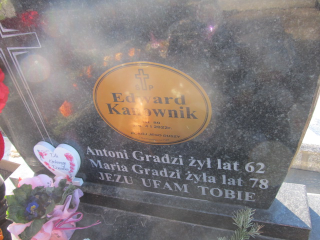 Edward Kanownik 1941 Proszowice - Grobonet - Wyszukiwarka osób pochowanych