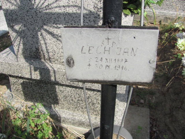 Jan Lech 1887 Proszowice - Grobonet - Wyszukiwarka osób pochowanych
