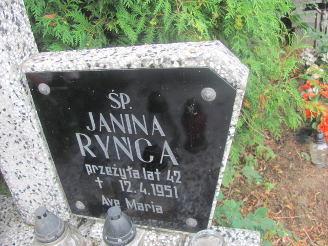 Janina Ryńca Proszowice - Grobonet - Wyszukiwarka osób pochowanych