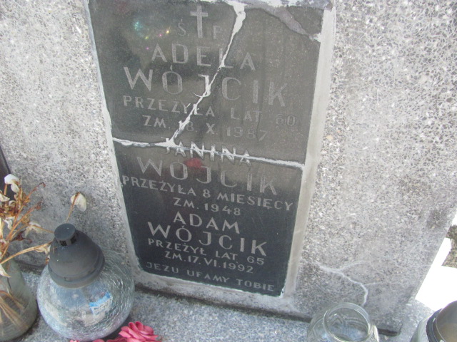 Adam Wójcik Proszowice - Grobonet - Wyszukiwarka osób pochowanych