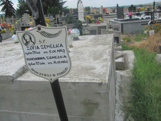 Zofia Zemełka Proszowice - Grobonet - Wyszukiwarka osób pochowanych
