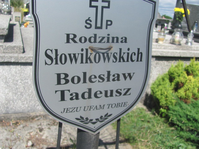 Tadeusz Słowikowski Proszowice - Grobonet - Wyszukiwarka osób pochowanych