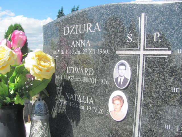 Anna Dziura 1960 Proszowice - Grobonet - Wyszukiwarka osób pochowanych