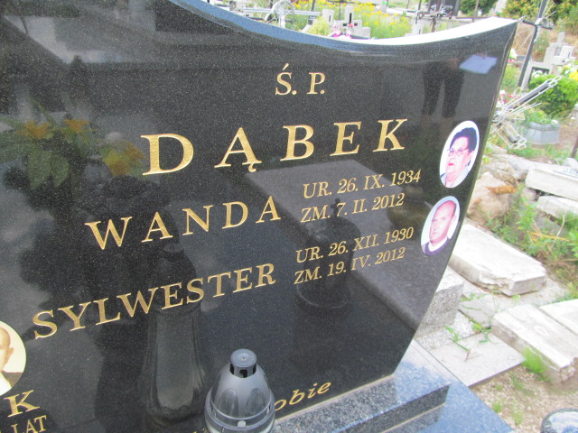 Sylwester Dąbek 1930 Proszowice - Grobonet - Wyszukiwarka osób pochowanych