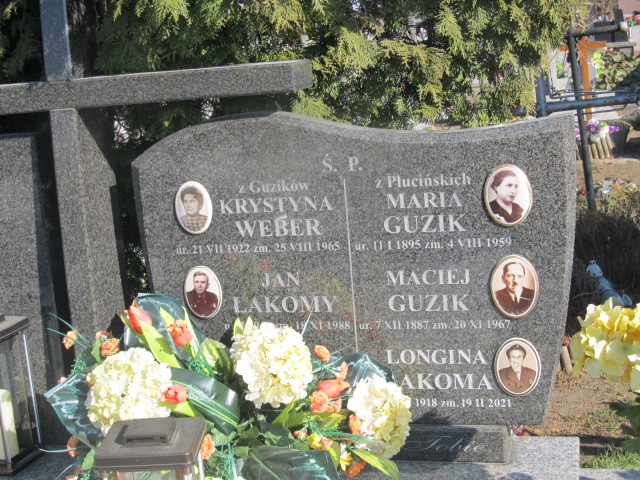 Krystyna Weber 1922 Proszowice - Grobonet - Wyszukiwarka osób pochowanych