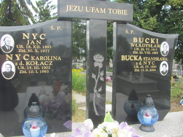 Karolina Nyc 1902 Proszowice - Grobonet - Wyszukiwarka osób pochowanych