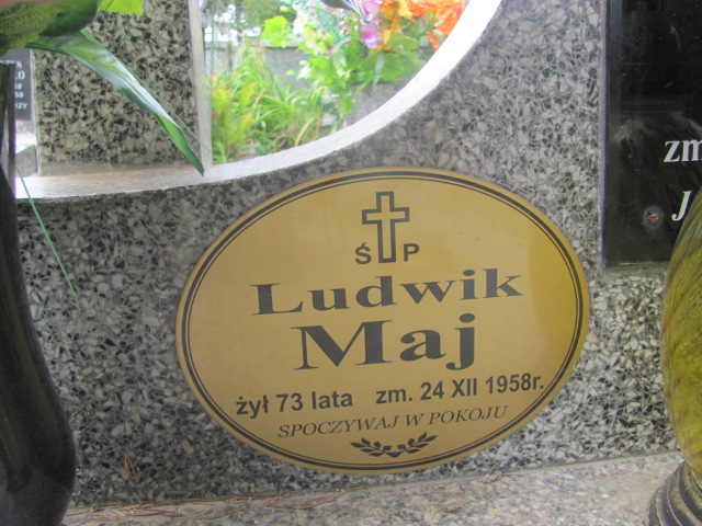 Ludwik Maj 1885 Proszowice - Grobonet - Wyszukiwarka osób pochowanych