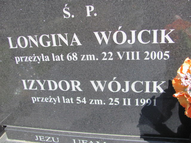 Izydor Wójcik Proszowice - Grobonet - Wyszukiwarka osób pochowanych