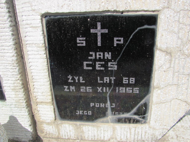 Jan Ceś Proszowice - Grobonet - Wyszukiwarka osób pochowanych